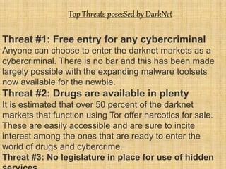 can you buy drugs on darknet