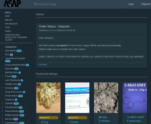 asap market darknet